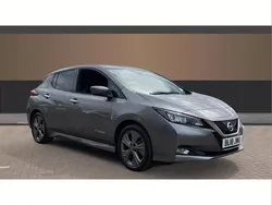 Grey Used 2018 Nissan Leaf Tekna Hatchback | £7,061 (Good price)