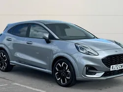 Silver Used 2022 Ford Puma ST-Line X Hatchback | £16,853 (Fair price)