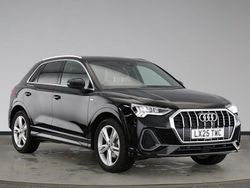 Black Used 2025 Audi Q3 S-Line SUV | £33,980 (Fair price)