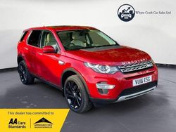 Red Used 2016 Land Rover Discovery Sport HSE Luxury SUV | £13,995 (Fair price)