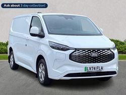 White Used 2024 Ford E-Transit Limited Van | £24,900 (A bit pricey)