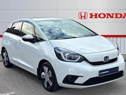 White Used 2021 Honda Jazz Hybrid Hatchback | £16,287 (Fair price)