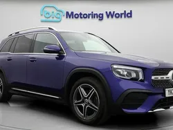 Blue Used 2021 Mercedes GLB200 AMG line SUV | £23,500 (Fair price)