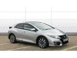 Silver Used 2016 Honda Civic SR Hatchback | £10,663 (Fair price)