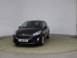 Black Used 2019 Ford Fiesta Titanium Hatchback | £9,450 (Fair price)