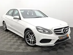 White Used 2014 Mercedes E220 AMG Sedan | £8,990 (Fair price)