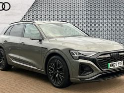 Grey Used 2023 Audi Q8 e-tron Black Edition SUV | £40,648 (Fair price)