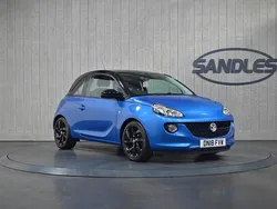 Blue Used 2018 Vauxhall Adam S Hatchback | £6,899 (Fair price)