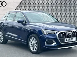 Blue Used 2021 Audi Q3 Sport SUV | £21,949 (Fair price)