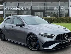 Grey Used 2023 Mercedes A35 AMG Premium Plus Hatchback | £37,285 (Fair price)