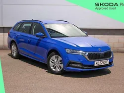 Blue Used 2022 Skoda Octavia SE Technology Estate | £14,990 (Fair price)