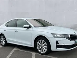 Moon white metallic Used 2024 Skoda Octavia First Edition Hatchback | £22,990 (Expensive)