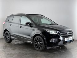 Black Used 2018 Ford Kuga ST-Line X SUV | £12,350 (Fair price)