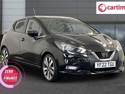 Black Used 2022 Nissan Micra Tekna Hatchback | £11,990 (Fair price)
