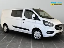 White Used 2020 Ford Transit Custom Trend Van | £17,495 (Fair price)