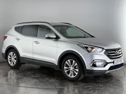 Silver Used 2016 Hyundai Santa Fe Premium SUV | £14,800 (Fair price)