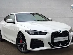 White Used 2024 BMW 420 M Sport Coupe | £38,995 (Fair price)
