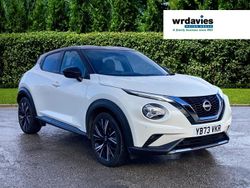 White Used 2023 Nissan Juke Tekna+ SUV | £19,499 (Expensive)