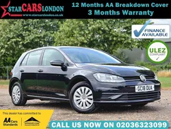 Black Used 2018 VW Golf VII S Hatchback | £8,700 (Super price)
