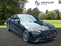Black Used 2021 Mercedes E220 AMG Line Premium Coupe | £25,900 (Fair price)