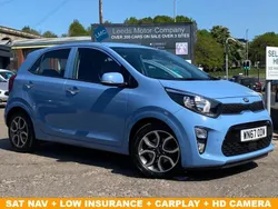 Blue Used 2017 Kia Picanto 2 Hatchback | £8,295 (Fair price)