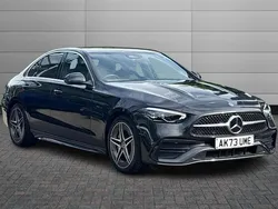 Graphite grey Used 2023 Mercedes C200 AMG line Sedan | £30,990
