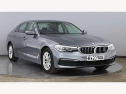 Blue Used 2020 BMW 520 Sport Line Sedan | £17,995 (Good price)