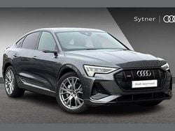 Grey Used 2021 Audi e-tron Sportback Comfort SUV | £29,250 (Fair price)