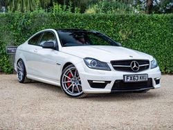 White Used 2013 Mercedes C63 AMG AMG Coupe | £21,400 (Fair price)