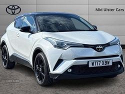 White Used 2017 Toyota C-HR SUV | £12,795 (Fair price)