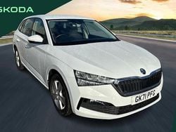 White Used 2021 Skoda Scala SE Hatchback | £10,549 (Fair price)