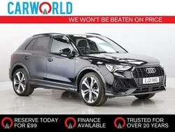 Black Used 2021 Audi Q3 Black Edition SUV | £21,700 (Good price)