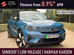 Blue Used 2024 Volvo XC40 Ultimate SUV | £34,899 (Fair price)