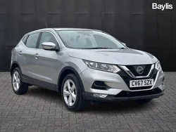 Silver Used 2017 Nissan Qashqai Acenta SUV | £7,995 (Good price)