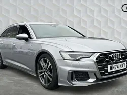 Silver Used 2024 Audi A6 S-Line Estate | £37,500 (Fair price)