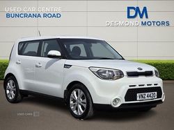 White Used 2015 Kia Soul Plus SUV | £7,299 (A bit pricey)