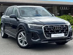 Blue Used 2025 Audi Q7 S-Line SUV | £58,980 (Expensive)