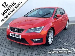 Red Used 2014 Seat Leon FR Hatchback | £6,800 (Fair price)