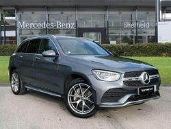 Grey Used 2022 Mercedes GLC300 AMG Line Premium SUV | £32,985 (Fair price)