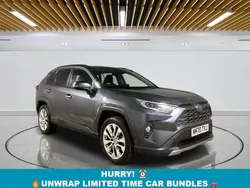 Grey Used 2021 Toyota RAV4 Hybrid SUV | £18,749 (Fair price)