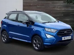 Blue Used 2022 Ford Ecosport ST-Line SUV | £13,249 (Fair price)