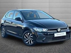 Black Used 2022 VW Polo Life Hatchback | £15,395 (Fair price)
