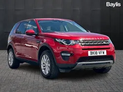 Red Used 2018 Land Rover Discovery Sport SE SUV | £14,471 (Good price)