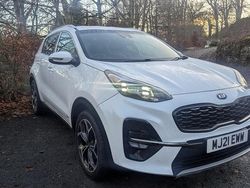 White Used 2021 Kia Sportage GT-Line SUV | £18,450 (Good price)
