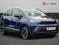 Blue Used 2022 Vauxhall Crossland Ultimate SUV | £14,336 (Fair price)