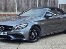 Grey Used 2017 Mercedes C63 AMG Premium Cabriolet | £32,499 (Fair price)