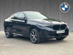 Black Used 2023 BMW X6 M Sport SUV | £55,799 (Fair price)
