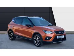 Orange Used 2019 Seat Arona FR Sport SUV | £12,693 (Fair price)