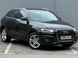 Black Used 2014 Audi Q3 S-Line SUV | £8,495 (Fair price)