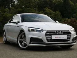 White Used 2020 Audi A5 S-Line Coupe | £17,995 (Super price)